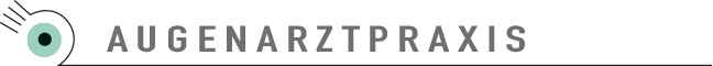 Das Logo der Augenarztpraxis Meinke mit dem Schriftzug Augenarztpraxis
